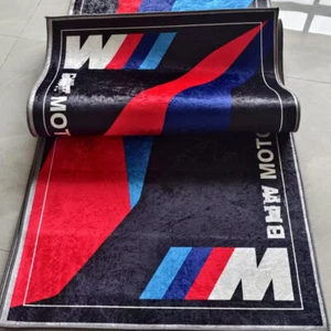 Garage Mat Fit for BMW S1000RR S1000R S1000XR M1000RR M1000R Carpet M Series - Picture 1 of 13