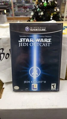 STAR WARS JEDI OUTCAST NINTENDO GAMECUBE VIDEO GAME IN BOX NO MANUAL - Image 1 of 4