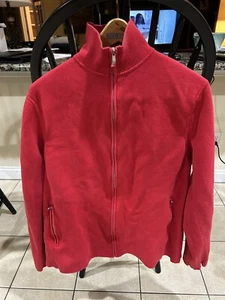 Polo Ralph Lauren Full Zip Hoodie Women Adult Size XL 100% Cotton - Picture 1 of 4