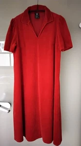 Nickihängerkleid/Umstandsmode Gr.40 von C&A, signalrot - Bild 1 von 7