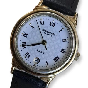 Ladies Raymond Weil 5331 Gold-Plated Watch – Swiss V8 Quartz 7 Jewels Movement, - Picture 1 of 21