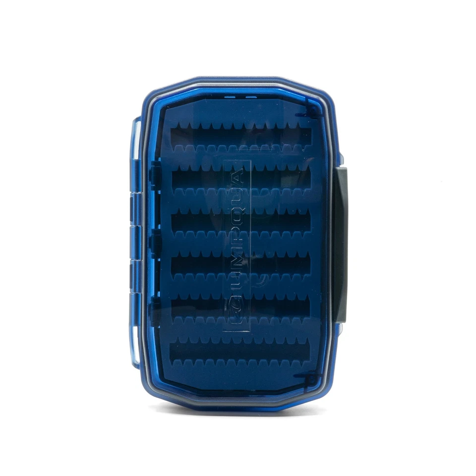 UMPQUA UPG Silicone WP Essential Medium Blue Fly Box (30080)