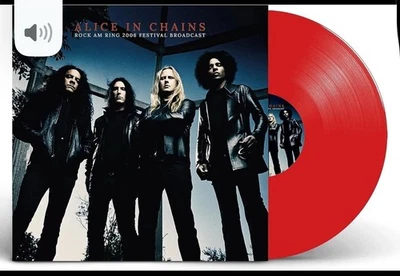Alice In Chains - Rock A.M. Festival Red Vinyl Record New - Image 1 of 2