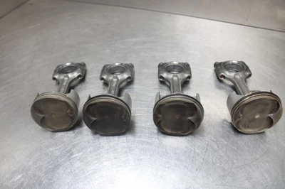 03-04 SUZUKI GSXR1000 GSXR 1000 ENGINE MOTOR BLOCK PISTONS 12111-40F00-0F0 - Image 1 of 4