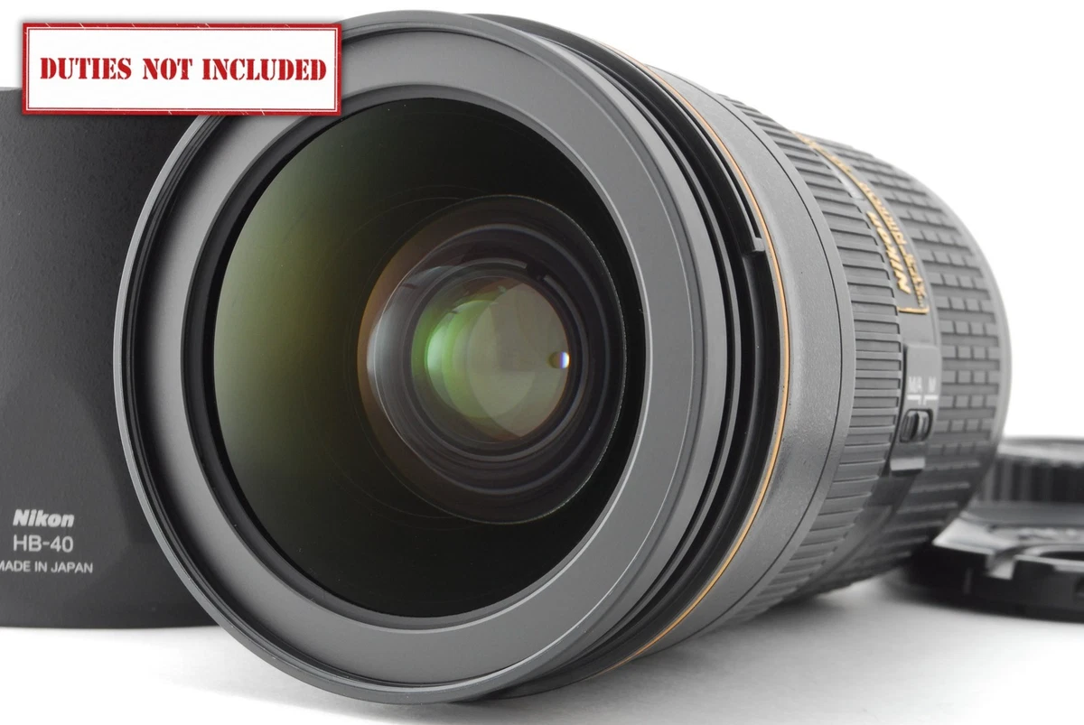 Nikon NIKKOR f/2.8 24-70mm Camera Lenses for sale | eBay