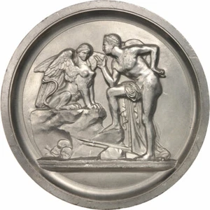 [#402633] France, Medal, Arts & Culture, 1975, Oudiné, EF(40-45), Tin - Picture 1 of 2