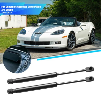 2Pcs Rear Trunk Tailgate Lift Support Gas Struts For Chevrolet Corvette 1997-13 Foto 1 de 4