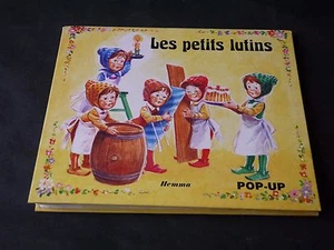 LIVRE A SYSTÈME POP-UP  HEMMA LES PETITS LUTINS 1986 - Picture 1 of 7