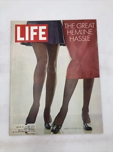 Life Magazine March 13, 1970 - The Great Hemline Hassle - Picture 1 of 4