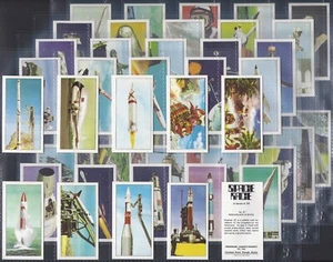 PRIMROSE-FULL SET- SPACE RACE 1969 (STD SIZE 50 CARDS) EXCELLENT+++ - Picture 1 of 1