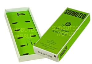 NEW REPRODUCTION SUBBUTEO TABLE FOOTBALL TEAM BOXES. EARLY 70's DESIGN BOX. - Picture 1 of 5