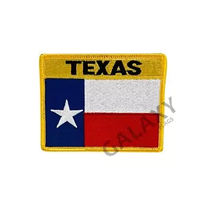 Patch Stato Texas / Bandiera Texas / Iron On - Foto 1 di 1