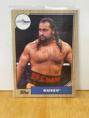 2017 Topps WWE Heritage 〜 WWE #31 RUSEV - Image 1 of 2