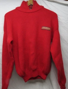 Spyder Vintage rot 100 % neu Wolle Skipullover Medium M 90er - Bild 1 von 8