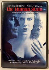 Human Stain (DVD, 2003) Anthony Hopkins, Nicole Kidman, Gary Sinise, Ed Harris - Foto 1 di 4