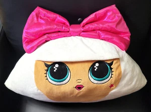 LOL Surprise Puppe Gesicht Kissen Stil 18 Zoll Plüsch Diva MGA Spielzeug - Bild 1 von 3