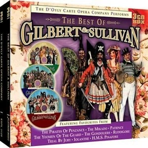 D'Oyly Carte Opera Company "The Best Of Gilbert & Sullivan" 3CD Set (2003) VG/NM - Picture 1 of 5