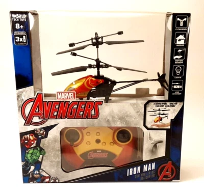 Marvel Avengers Iron Man 2 CH Mini IR RC Helicopter. - Image 1 of 4