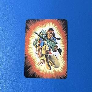 VERY NICE Vintage 1986 Hasbro Milton Bradley GI Joe SPIRIT TRACKER Card No. 14 - Picture 1 of 4