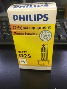 Authentic Philips D2R HID Xenon 200% More Light Upgrade Headlight Light Bulb NEW - Picture 1 of 5