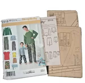Simplicity 2318 Mounge Wear motivo da cucire uomo e ragazzo nuova busta danni - Foto 1 di 4