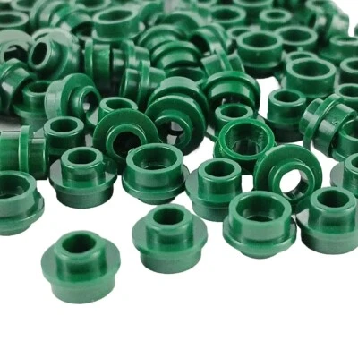 Lote de 100 piezas LEGO® 85861 placa redonda verde oscuro 1 X 1 con perno abierto Foto 1 de 3
