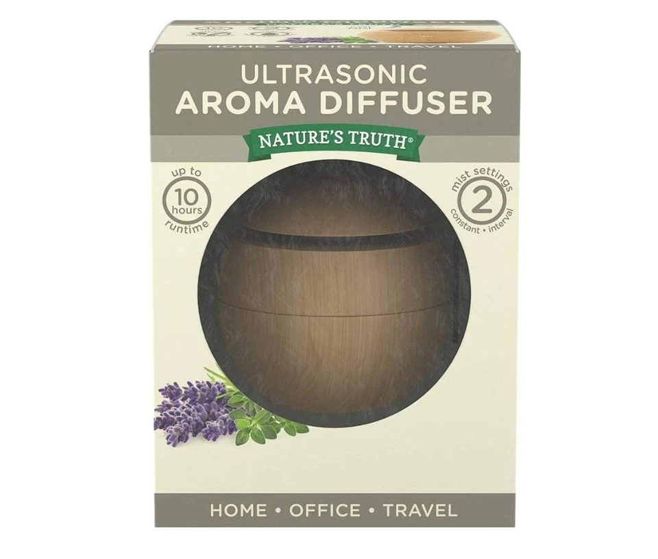 Nature's Truth Aromatherapy Ultra Sonic Aroma Diffuser Cool Mist