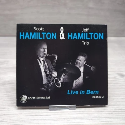 Scott Hamilton & Jeff Hamilton Trio - Live in Bern - CD Album Digipak - 2015 VGC - Image 1 of 4