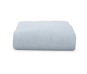 Ralph Lauren camicia da lavoro classica Chambray king size lenzuolo piatto $245 nuova con etichette - Foto 1 di 6