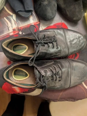 Thom McAn Signature Mens Size 9W Shoes Oxford Leather - Изображение 1 из 4