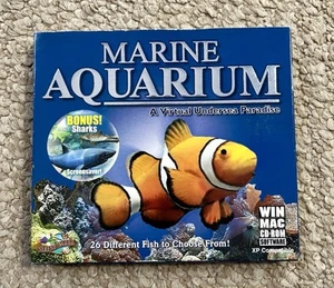 Sealed Marine Aquarium Virtual Undersea Paradise PC CD-Rom Windows Mac Software - Picture 1 of 3