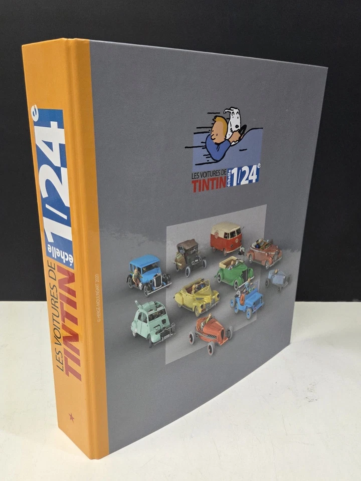 Tintin 1/24 Scale Die-Cast Car Booklet Binder - Les Voitures de Tintin Hachette - Image 1 of 4