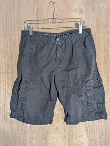 epic threads boys cargo shorts size 20 flat front dark gray - Picture 1 of 8
