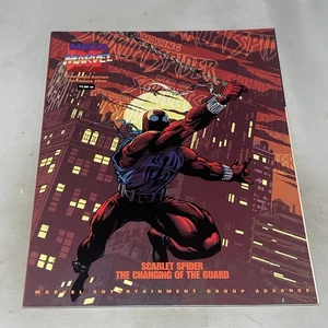 1995 SEPT  MEGA MARVEL SCARLET SPIDER CHANGING OF THE GUARD FREE S&H - Picture 1 of 1