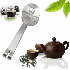 Stainless Holder Tongs Squeezer Kitchen Teabag Tool Home Craft Bag Tea Herb Grip - Picture 1 of 8