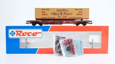 Roco H0 46568 Containertragwagen HINZ&KUNZ DB - Bild 1 von 4