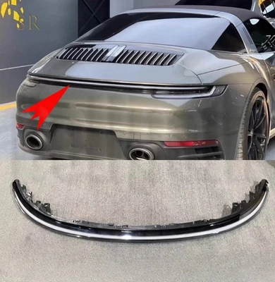 Smoke Black LED Rear Tail Lights Assembly Fits 2019-2023 Porsche 911 Carrera 992 - Image 1 of 4