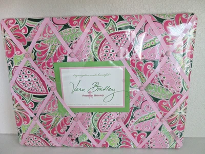 VERA BRADLEY RIBBON BOARDS (PIN WHEEL PINK ) (RETIRED) - Image 1 of 4