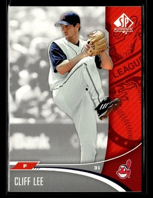 Tarjeta Cliff Lee 2006 SP auténtica #28 Cleveland Indians Foto 1 de 2