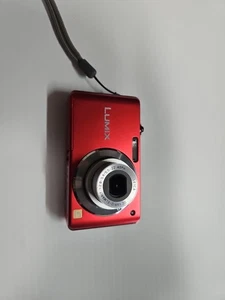 Panasonic LUMIX DMC-FS6 8.1MP Digital Camera - Red W/Battery. Great Shape - Picture 1 of 8