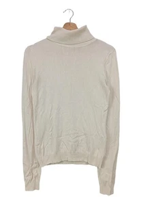 VERO MODA Jersey de cuello alto Mujeres Jersey Talla EU 36 blanco puro - Imagen 1 de 5