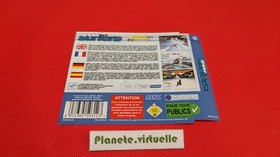 SNOW SURFERS DREAMCAST SEGA PAL EUR 🌟 BACK COVER