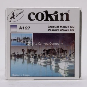 COKIN "A" SERIES A127 GRADUAL MAUVE M2 - GRADUATED MAUVE #2 COLOR EFFECTS - NOS - Picture 1 of 1