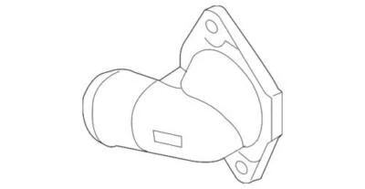 Genuine Ford Mercury 2009-2012 Escape Mariner Thermostat Housing 9L8Z-8591-A - Image 1 of 2