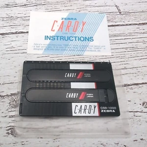 Vintage Zebra CARDY CSB-1000 Compact Pen / Mechanical Pencil Set w/ Case -Japan - Picture 1 of 8