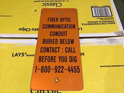 Letrero de fibra óptica Foto 1 de 4