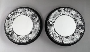 LOTE Ciroa Wiccan Encaje Ensalada Postre Platos 8" Porcelana Juego de 8 y 2 Platos Más - Imagen 1 de 11
