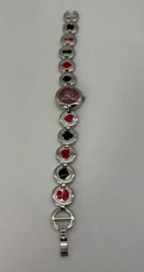 Disney Alice in Wonderland Watch Spades Teacup Diamonds Japan Stainless Steel - Picture 1 of 5