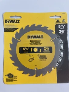 DeWALT DW9054 Construction 5-3/8" Sawblade 24T - Picture 1 of 2
