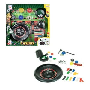 Casino Roulette Spiel Set für Kinder und Erwachsene, Gesellschaftsspiel - Bild 1 von 3